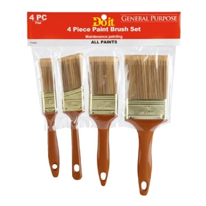 Do it Best® 4-Piece Paint Brush Set