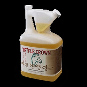 Triple Crown® Equine Rice Bran Oil Supplement