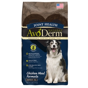 AvoDerm® Joint Health Grain Free Chicken Meal Formula Dog Food