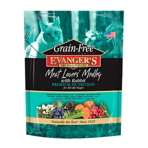 Grain-Free Meat Lovers Medley with Rabbit Dry Cat Food