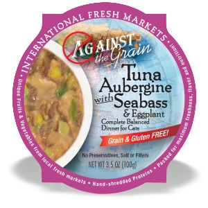 Against the Grain™ Tuna Aubergine with Seabass & Eggplant Cat Food