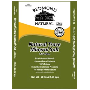 Redmond #10 Fine Mineral Salt, 50 lb. Bag 
