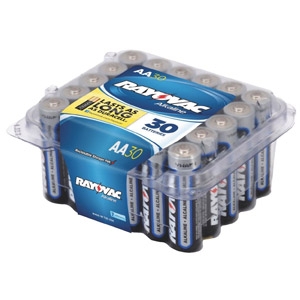 Rayovac® Alkaline 30-pack AA Batteries