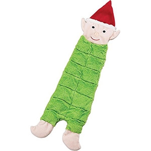 Ethical Pet® Christmas Holiday Tons O Squeakers Elf Doy Toy