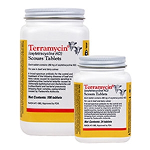 Terramycin Scours Tablet (Oxytetracycline HCL)