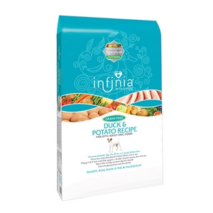 Infinia® Grain Free Duck & Potato Holistic Dog Food