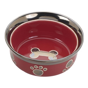 Spot® Ritz Copper Rim Cat Dish