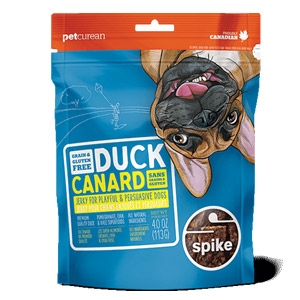 Spike™ Grain Free Duck Jerky for Dogs