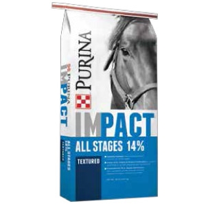 Purina® Impact® All Stages 14% Textured Horse Feed