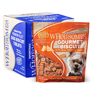 SPORTMiX® Wholesomes™ Gourmet Biscuit Treats with Real Cheddar Cheese
