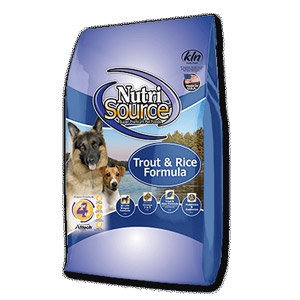 NutriSource® Trout & Rice Dog Food
