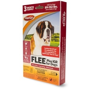 Martin´s® FLEE® Plus IGR for Dogs (89-132 lbs)