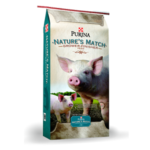 Nature's Match™ Start to Finish Grower-Finisher Pig Feed