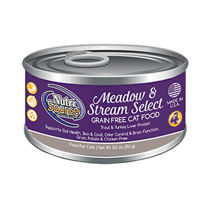 NutriSource Meadow & Stream Select Grain Free Canned Cat Food