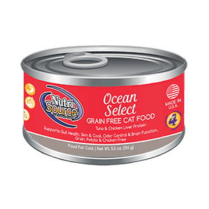 NutriSource Ocean Select Grain Free Canned Cat Food