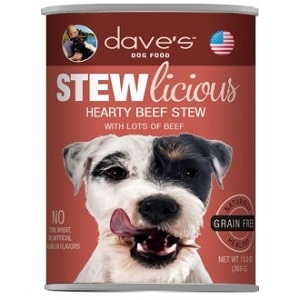 Dave's Dog Food Stewlicious Hearty Beef Stew