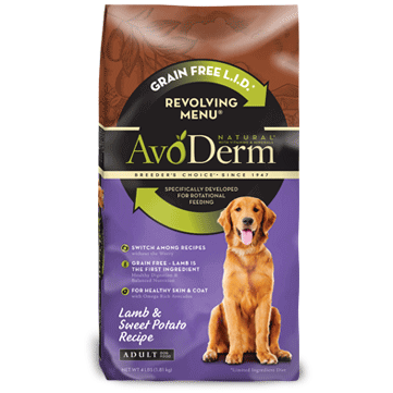 AvoDerm Revolving Menu Lamb & Sweet Potato Recipe Dry Dog Food