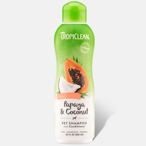 Tropiclean Papaya & Coconut Luxury 2-in-1