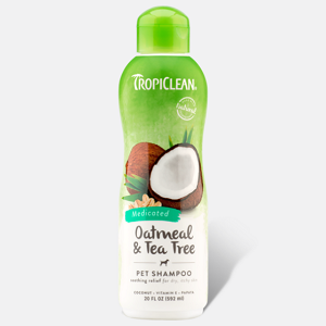 Tropiclean Oatmeal & Tea Tree Dog Shampoo