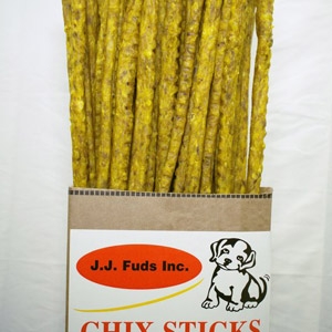 JJ Fuds 3' Chix Sticks Chicken Flavored Dog Chews 