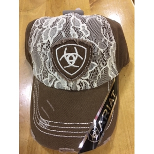 Ariat Womans Cap with Lace Overlay 