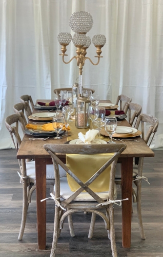 Rustic Farm Table