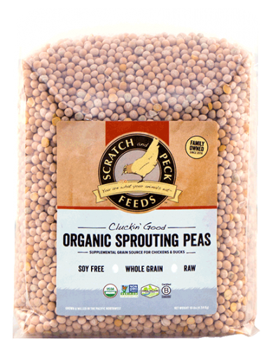 Organic Sprouting/Cracked Peas