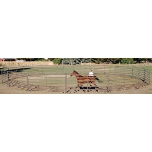 Powder River 60 Ft. Round Pen With Bow Gate