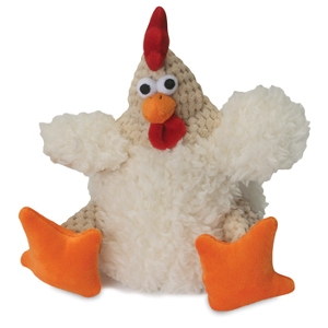 Go Dog Fat White Rooster Toy