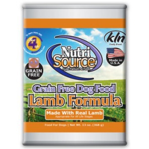 NutriSource® Grain Free Lamb Formula Canned Food