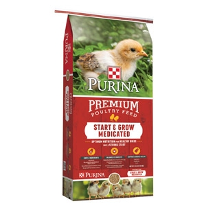 Purina® Start & Grow® Medicated Chick Starter with AMP .0125