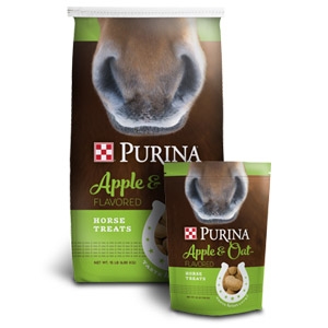 Purina® Apple and Oat-Flavored Horse Treats