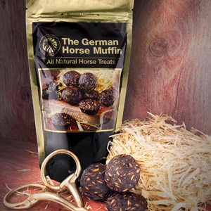 The German Horse Muffin Stand-up Ziploc Pouch