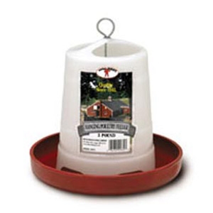Little Giant® 3 Lbs. Plastic Hanging Poultry Feeder