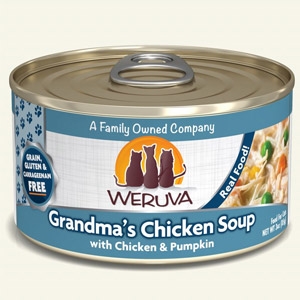 Grandma’s Chicken Soup with Chicken & Pumpkin Classic Canned Cat Food 24/3 oz.