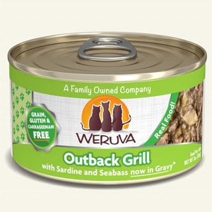 Outback Grill with Sardine and Seabass in Gravy Classic Canned Cat Food 24/3.0 oz. 