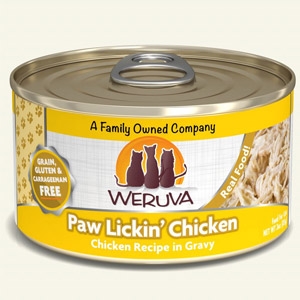 Paw Lickin’ Chicken in Gravy Classic Canned Cat Food 24/5.5 oz.