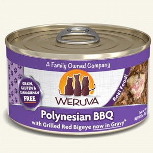 Weruva Polynesian BBQ Canned Cat Food, 5.5 oz.