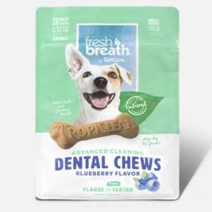 Fresh Breath® Blueberry Flavored Dental Chews for Dogs