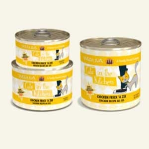 Cats in the Kitchen Chicken Recipe Au Jus Chicken Frick 'A Zee Canned Cat Food, 6 oz.