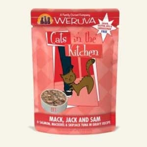 Cats in the Kitchen Mack, Jack and Sam,  3 Oz Pouch
