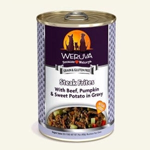 Weruva Steak Frites Canned Dog Food, 14 oz.
