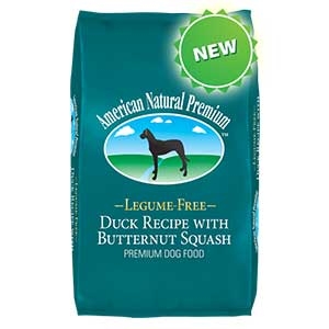 American Natural Premium Dog Food - Duck with Butternut Squash