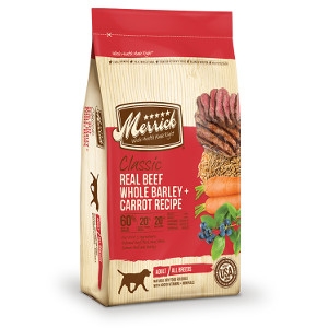Merrick Classic ADULT Real Beef, Whole Barley and Carrots