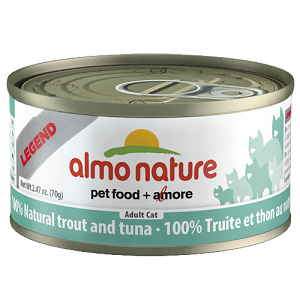 100% Natural Trout and Tuna Wet Cat Food