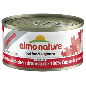 100% Natural Chicken Drumstick Wet Cat Food