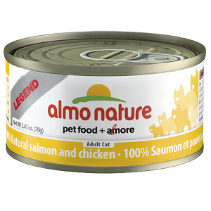 100% Natural Salmon and Chicken Wet Cat Food