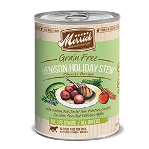 Merrick Venison Holiday Stew Can Dog 