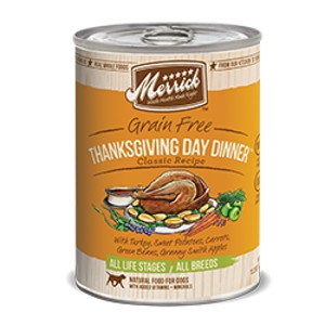 Merrick Thanksgiving Dinner Canned Dog Food, 13.2 oz.