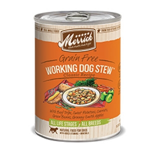 Merrick Working Dog Stew Can Dog